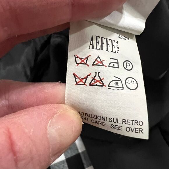 Cheap and Chic by Moschino Double Breasted Tuxedo Jacket in dark gray Size 8 - Picture 13 of 15